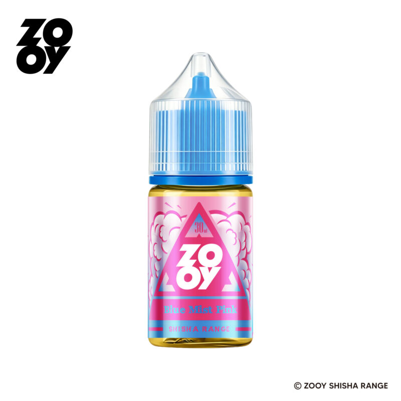 ZOOY Shisha Range 30ml E-Liquid Blue Mist Pink Flavor - 100vaping
