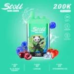 Bang Leader Stoll 200K Puffs Blue Razz Cherry & Love 666 & Strawberry Ice Disposable Vape - 100vaping