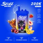 Bang Leader Stoll 200K Puffs Cherry Cola & Strawberry Banana & Peach Berry Disposable Vape - 100vaping