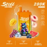 Bang Leader Stoll 200K Puffs Grape Ice & Mango Peach & Blueberry Watermelon Disposable Vape - 100vaping