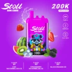 Bang Leader Stoll 200K Puffs Kiwi Watermelon Ice & Strawberry Watermelon Ice & Black Dragon Ice Disposable Vape - 100vaping