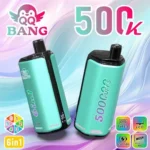 QQ Bang 500K Puffs Black Ice Dragon Fruit Flavor Disposable Vape - 100vaping