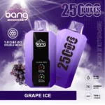 Bang 25K Puffs Disposable Vape Rechargeable – Grape Ice