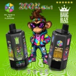 Bang Blaze 200K Puffs 6-in-1 Disposable Vape Rechargeable – Blackcurrant & Strawberry