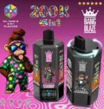 Bang Blaze 200K Puffs 6-in-1 Disposable Vape Rechargeable – Blackcurrant & Strawberry