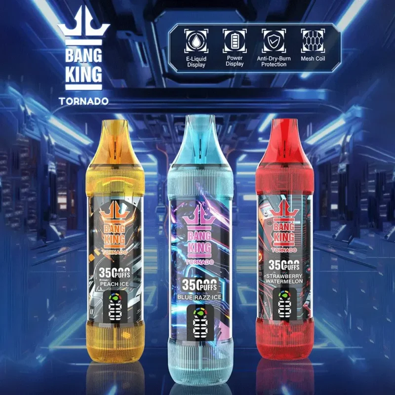Bang King Tornado 35K Puffs LED Display Disposable Vape – product view