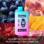 Bang Leader 32K Puffs Disposable Vape Rechargeable – Blueberry Raspberry