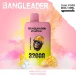 Bang Leader 32K Puffs Disposable Vape Rechargeable – Pineapple Ice