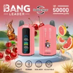 Bang Leader 50K Puffs Disposable Vape Rechargeable – Cherry Cola & Strawberry Raspberry Cherry Ice