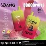 Bang Leader 80K Puffs Triple-Flavor Disposable Vape Rechargeable – Avocado Ice & Strawberry