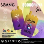 Bang Leader 80K Puffs Triple-Flavor Disposable Vape Rechargeable – Red Bull & Blueberry Ice