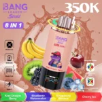 Bang Leader Stoll 350K Puffs 8-in-1 Disposable Vape Rechargeable – Red Bull & Kiwi Dragon Berry