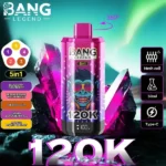 Bang Legend 120K Puffs 5-in-1 Flavor Switch Vape – product photo 7