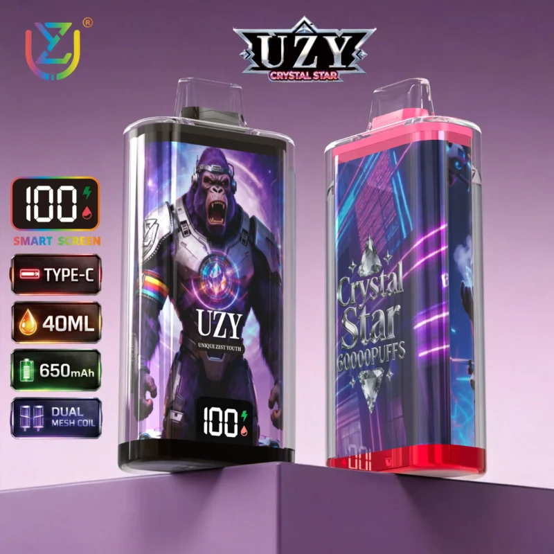 UZY Crystal Star 60000 Puffs Disposable Vape