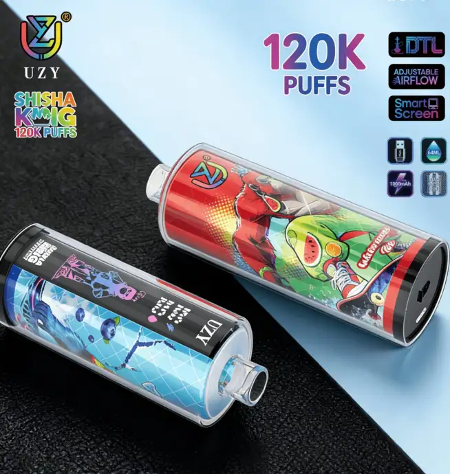 UZY Shisha Hookah King 120K Puffs Disposable Vape
