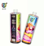 UZY Shisha Hookah King 120K Puffs Disposable Vape Peach Ice Flavor