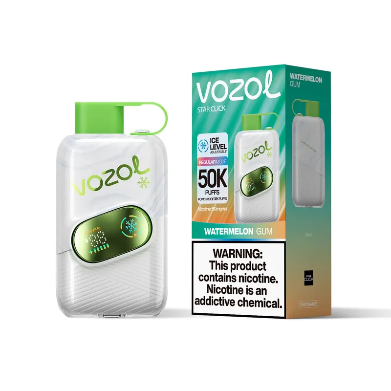 VOZOL STAR CLICK 50000 Disposable Vape Watermelon Gum